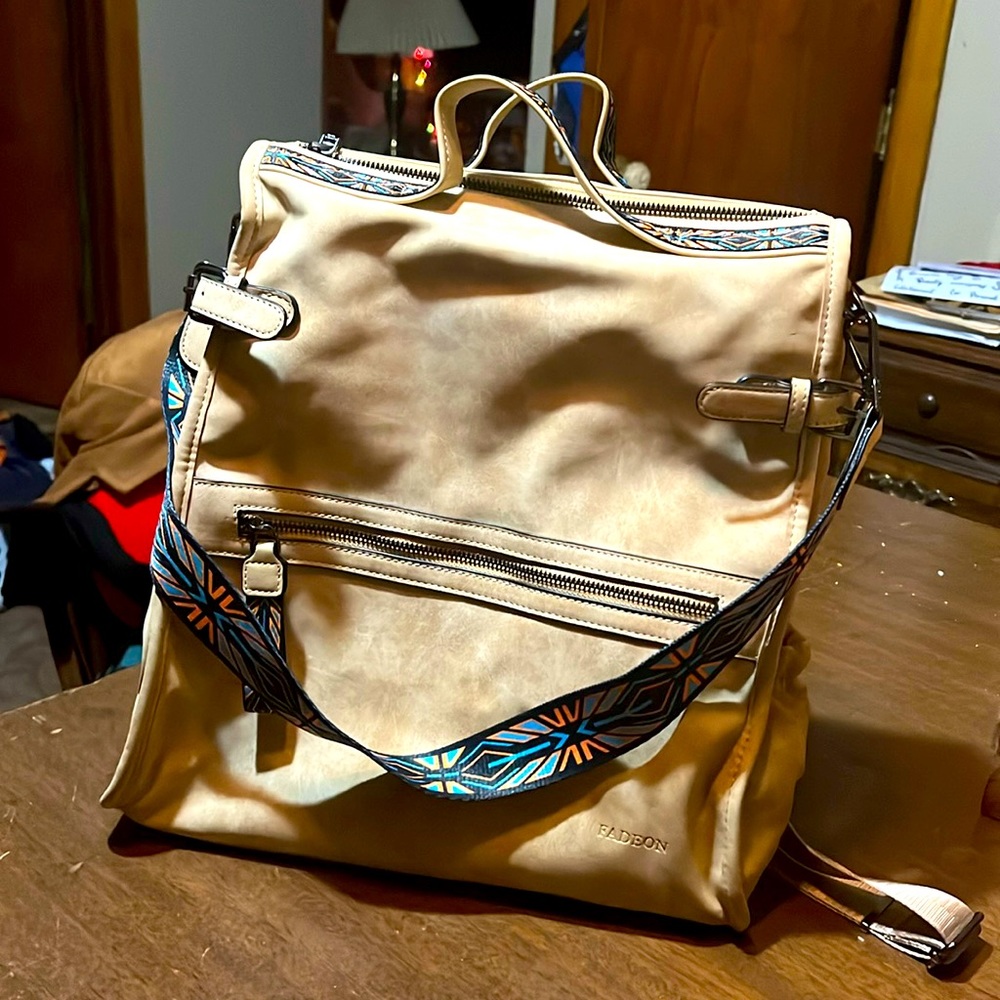 Womens Backpack Purse, Travel Shoulder Bag, Back Opening Backpack/Purses